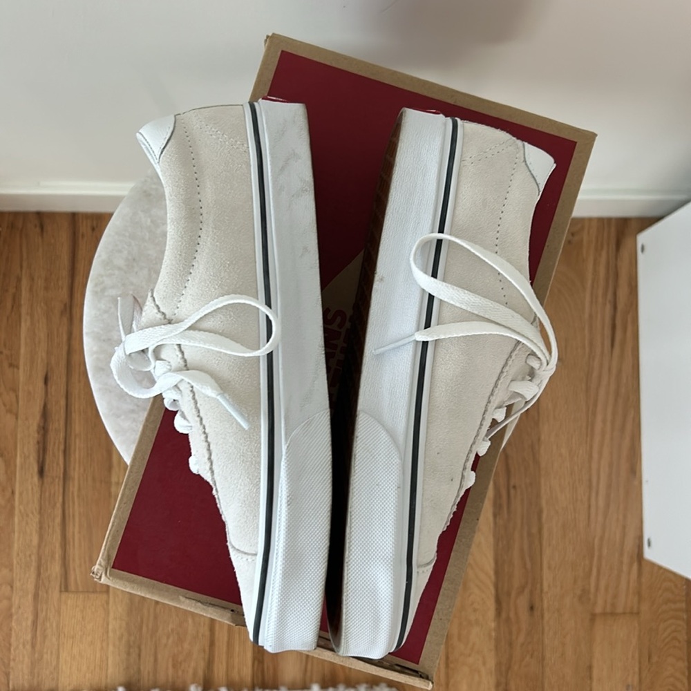 Vans Off The Wall Sport LX Suede White US W 8 (like new) - Picture 7 of 8